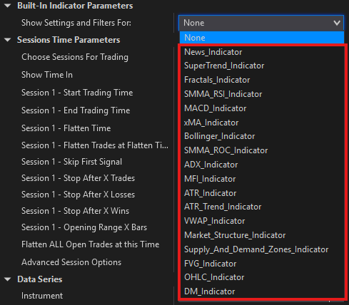 21+ Built-In Indicators